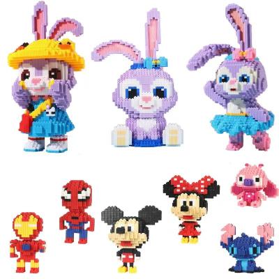 China Smart Puzzle Anime Shaped 3d Building Toy Hot Selling Brick Building Block, Small Particles Assembling Series Plug-in Toys - Buy Deformed 3d for sale