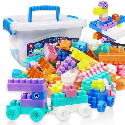 China Toy Large Classic Building Assembling Building Blocks Toy 100Pieces Large Toys for sale