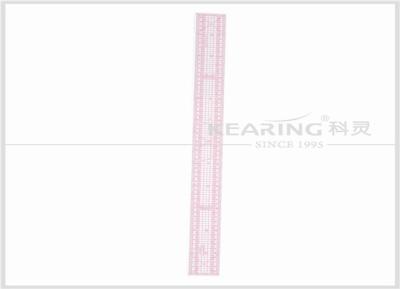 China 60cm Pattern Making Ruler Kearing  ,  Metric Fashion Design Ruler Sandwich Line 8005 for sale