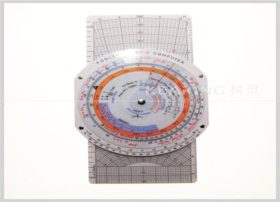 China OEM Plastic E6B Plotter 25.0cmX11.4cm for pilot training KCRP-5 for sale