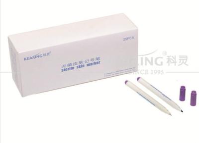 China Violet ink Surgical Skin Marker inside Steriled Bag for Hospital Medical for sale