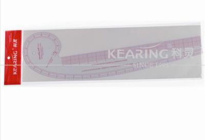 China Durable Plastic Fashion Design Ruler 30 / 16 Inch French Curve for sale