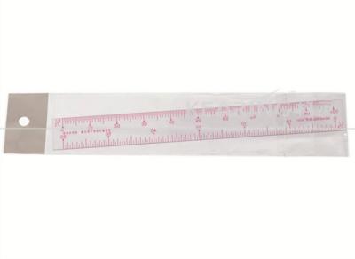 China 1/3 / 1/5 Proportion Plastic Scale Ruler 1mm thick Durable and Flexible 8501 for sale