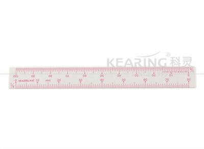 China 1/4 / 1/5 Proportion Plastic Engineer Scale Ruler with Sandwich Line Scales # 8502 for sale