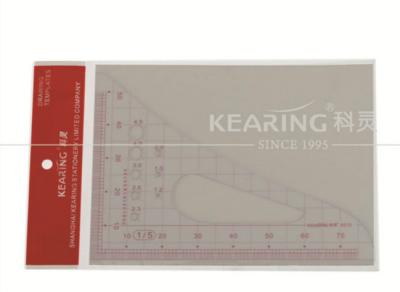 China Triangle engineers scale ruler  1/5 Sandwich Line 8515 plastic Material for sale