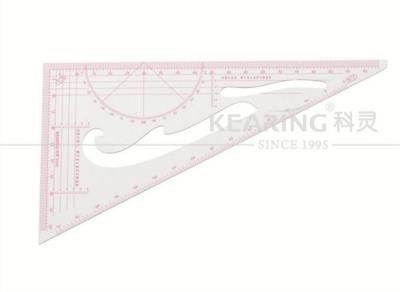 China Triangle Scale Ruler with Sandwich Line Printing , Flexible Rule for Engineer 8545 for sale