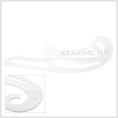 China Plexi Clear Rigid Plastic French Curve Acrylic Fashion Design Curve Rulers PM1311 for sale