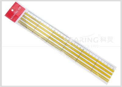 China Kearing 30cm Rigid Plastic Patchwork Quilting Rulers 2 MM thickness for Sewn Area #kpr5151 for sale