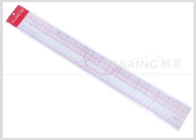 China 45 cm & 18'' Kearing Pattern Making Tools , Student Pattern Drafting Rulers With Durable Plastic for sale