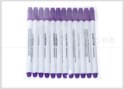 China Kearing 0.8MM Tip Transfer Erasable Markers Violet Color Auto Vanish Water Based Ink for Sew Pattern Design for sale