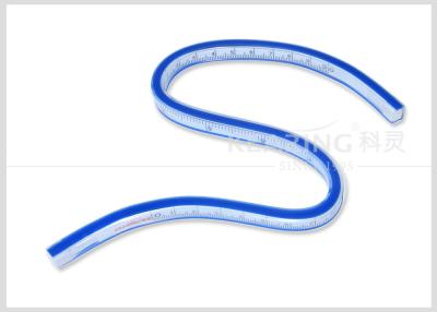 China Kearing 30 cm Plastic Flexible Drawing Curve Never Rebound During Curve Line Drawing for sale