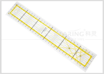 China Sewn Handicraft  Patchwork Rulers Templates Rectangle Template 30 * 5 Cm Acrylic Ruler for sale