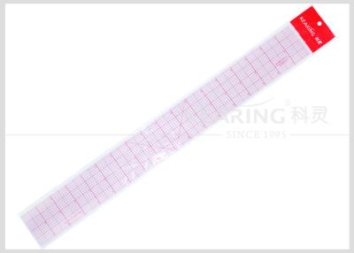 China Flexible Plastic 18'' Straight Grading Ruler for Sewn Tailors Imperial Pattern Making Ruler # 8085 for sale