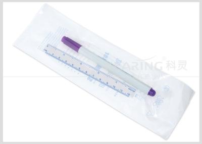 China Violet Surgical Skin Marker Pen 0.5 MM Fine Tip Kearing Sterile Marking Pen for Medical Operation for sale