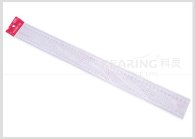 China 50 CM Durable Plastic Pattern Making Ruler Sandwich Line Fashion Design Grading Rulers for sale