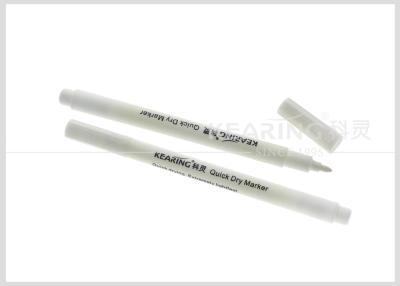 China Black Quick Dry Water Based Ink Wet Erase Pen , Trousours Permanent Fabric Pens for sale