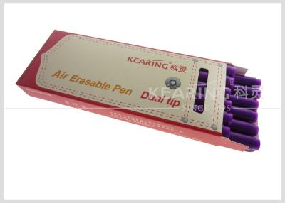 China Kearing Violet Air Twin Tips Fine Liner Magic Air Soluble Pen For Short-Time Marking On Sewing Area #AV1005 for sale