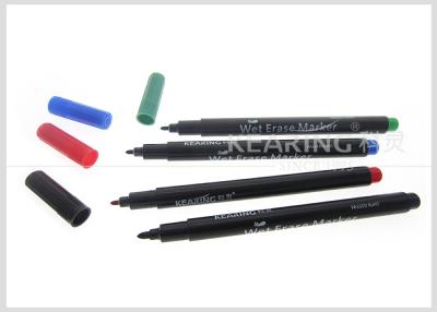 China Environmental Friendly Fiber Tip Wet Erase Marker For PCB Plastic Board for sale