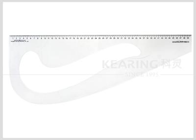 China Kearing Multi Use White Clear Rigid Acrylic Master Ruler Patchwork Quilting Rulers # PM6513 for sale