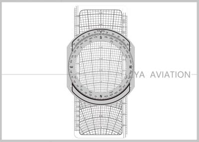 中国 cyaプラスチックE6Bの飛行計器の操縦者学生の航空計画コンピュータ# E6B 販売のため