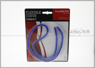 China Wood working 20'' / 50cm Flexible Curve  Ruler  with Blister Card Packing KF50 for sale