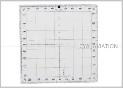 China 2.5mm starker Acrylluftfahrt-Quadrat-Winkelmesser-Seemeilen 1/500000 PP-1 zu verkaufen