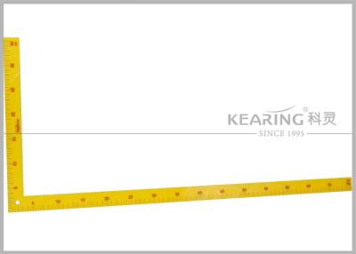 Κίνα 75CM και 35CM Kearing Λ τετραγωνικός κυβερνήτης 5875 σχεδίου ενδυμάτων κυβερνητών κίτρινος πλαστικός προς πώληση