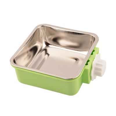 China Wholesale Eco-friendly Stainless Steel Pet Bowl Dog Water Pet Bowl Single Double Bowl Pet Bowl Eco-Friendly for sale