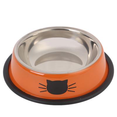 China Sustainable Food&Water Feeding BowlSlow Feeding Bowl Stainless Steel Stainless Steel Food Feeder Dog Bowl for sale