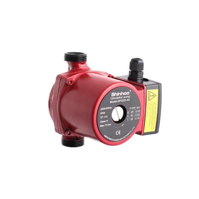 China Factory OEM Family Homes Shinhoo GPD20-4S Single Phase Circulation Pump for sale