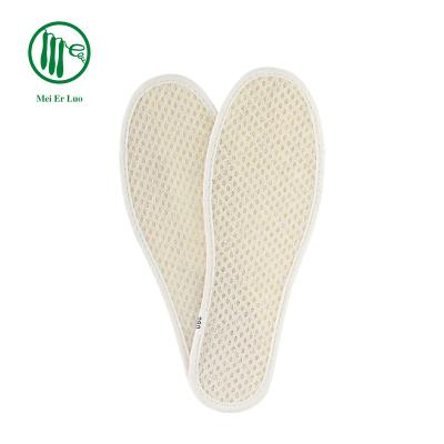 China 2022 other new natural loofah insoles reduce odor summer breathable insole unisex for sale