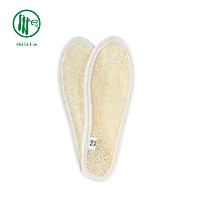 China 2022 Other Natural Loofah Insoles Reduce Smell Summer Breathable Insole Unisex for sale