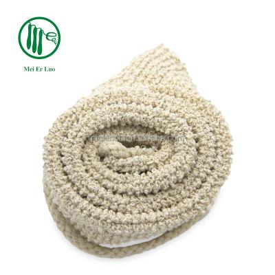 China EXFOLIATE Best Quality Exfoliating Hemp Back Strap Bath Shower for sale