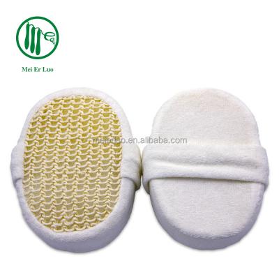 China EXFOLIATE Custom Logo Biodegradable Natural Sisal Fiber Bath Brushes Sponges for sale