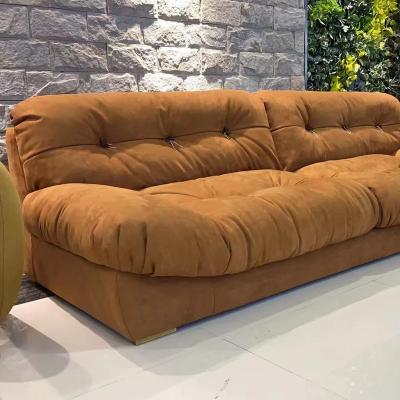 China Other high quality custom villa modern simple custom made villa reception Italy leisure fabric art home Italy leisure fabric combination sofa for sale