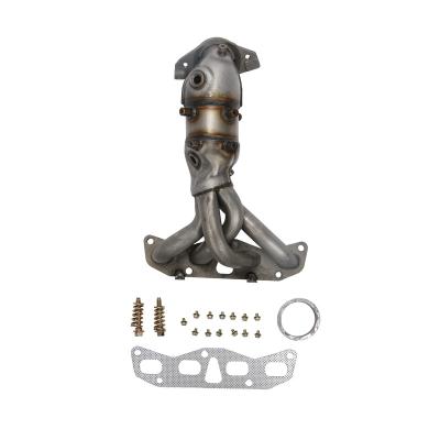 China 674-659YW Varied Stainless Steel Exhaust With Integrated Car Catalytic Converter For Altima Sentra 2.5 for sale