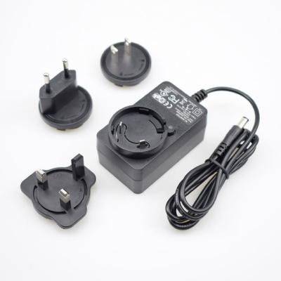 China 5v 2a removable power adapter with interchangeable plug male 5.5*2.5*10 mm or micro-USB for sale