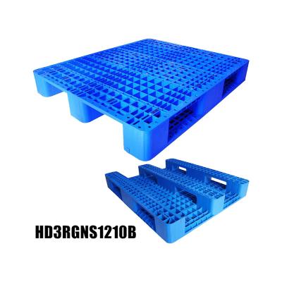 China Cheap way single sided grid industry logistics euro 4 moisture proof plastic pallet for sale for sale