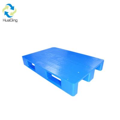 China 48 x 32 inch Single Faced Shandong Plastic Pallet High Quality Stackable Plastic Pallets for sale