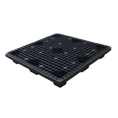 China Heavy Duty Food Grade Plastic Cheap Plastic Pallet Hygiene Price Pallets Single Faced Plastic Pallet 1200x1200mm for sale