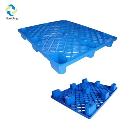 China Cheap Euro Single Faced 9 Feet HDPE Stackable Grid Plastic Pallet for sale