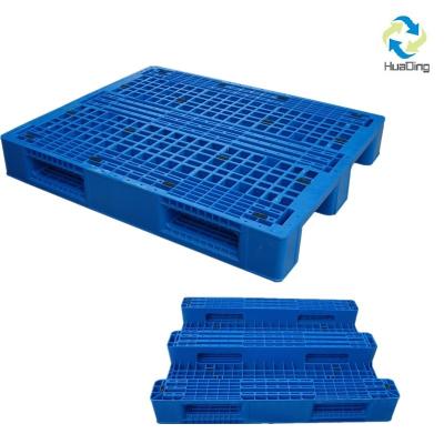 China Cheap Good Quality 4 Way Use Single Faced Price Heavy Duty 3 Runners Plastic Pallet Te koop