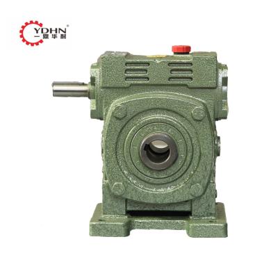 China Hotels WPWKS Worm Gear Reducer Ratio Universal Casing Worm Drive WP Gear Worm Gearbox (10-60) for sale