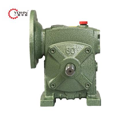 China Other good quality of 1:10,15,20,30,40,50,60 speed up gearbox worm WPDS reducer for wind turbine generator for sale