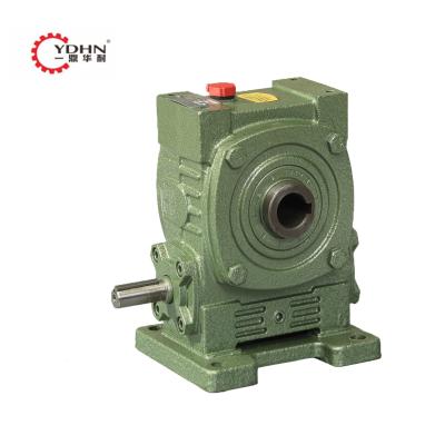 China Input power transmission WPWKA hollow worms universal power 0.06kw 0.09kw cast iron worm gearbox worm gear speed reductor for sale