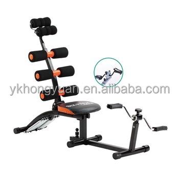 China Total core easy ab exercise machine manual trainer machine with pedal for sale