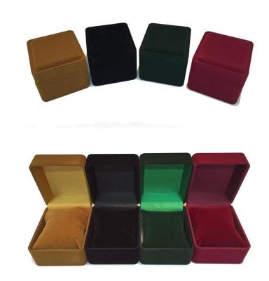 China Professional branded watch box, flocking custom watch box, wholesale luxury watch box for sale