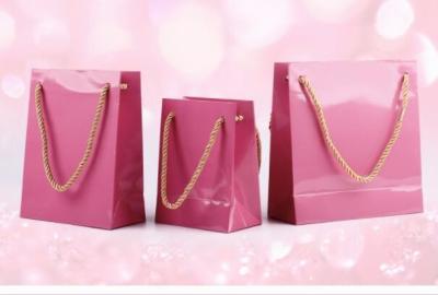 China Fashion Printed Logo Jewelry Bags for sale