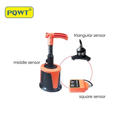 China PQWT L5000 Wall Water PVC Pipe Leak Detector Fix Triangular Sensor for sale