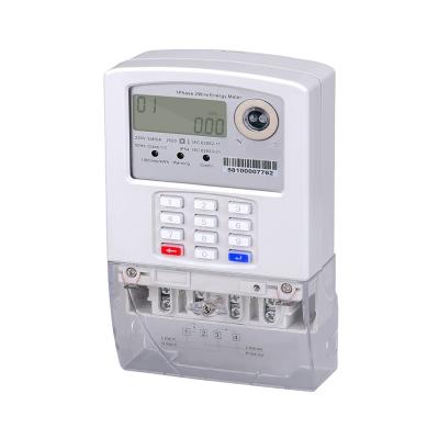 China Digital Display Single Phase High Accuracy Type Prepaid Electronic Energy Meter KWH Meter Solid State Smart Power Meter With IC Card for sale